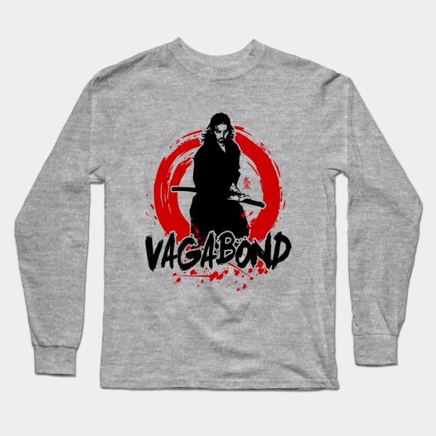 VAGABOND (MUSASHI) Long Sleeve T-Shirt by Rules of the mind